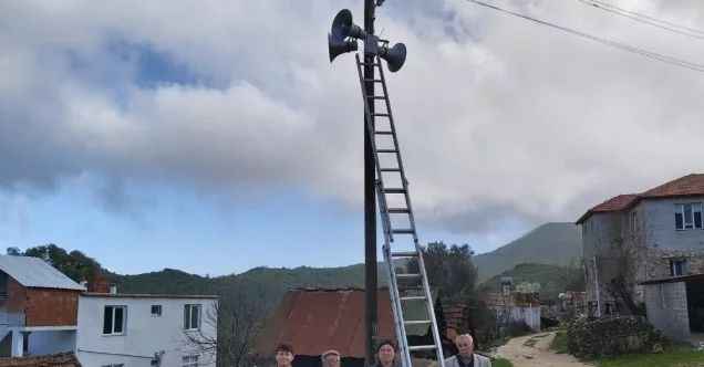 Kaş’ta 54 Mahalleye Anons Sistemi