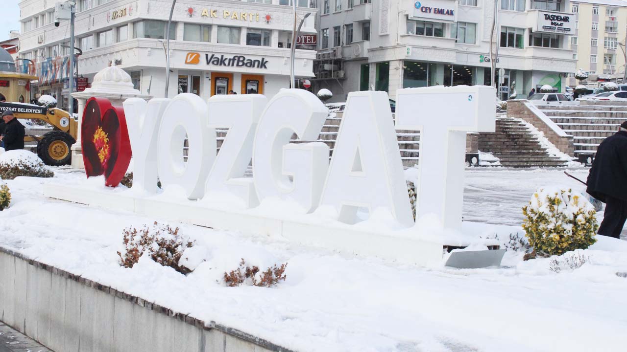 Yozgat İçin Kar Alarmı: Meteoroloji Uyardı