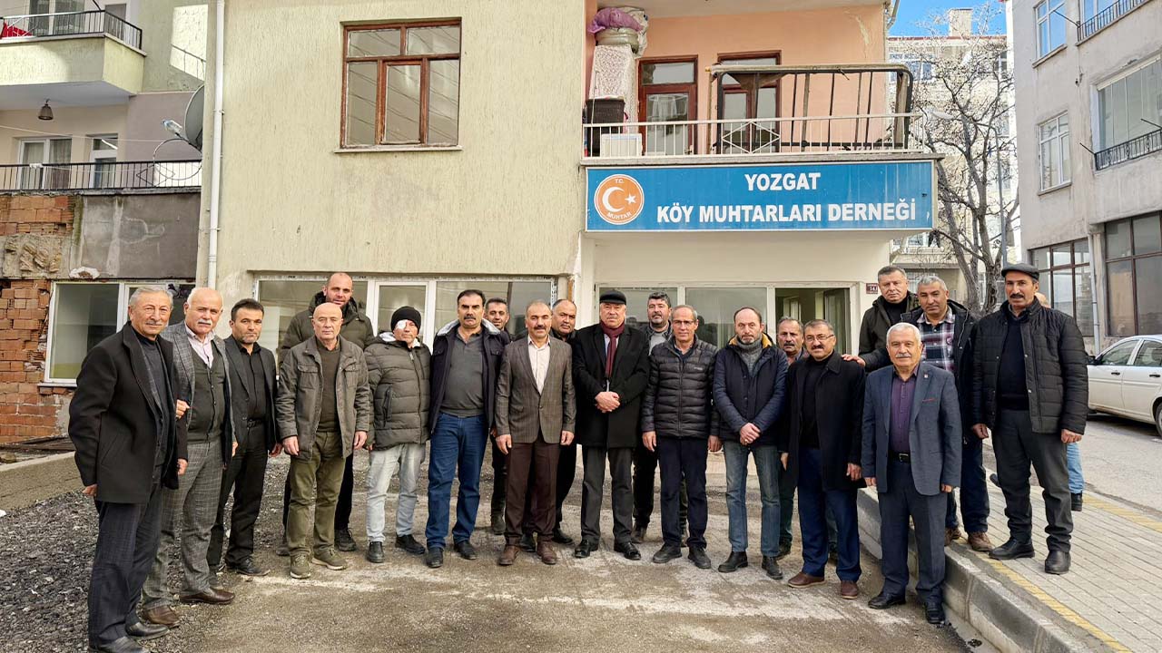 Yozgat CHP İl Teşkilatı Muhtarları Dinledi!