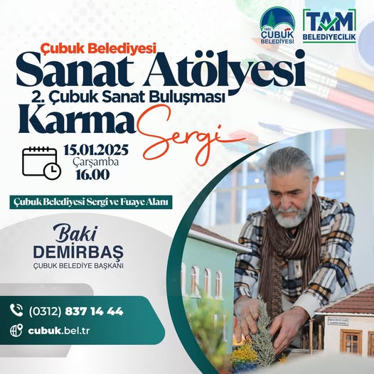 Çubuk’ta Sanat Rüzgârı Esiyor