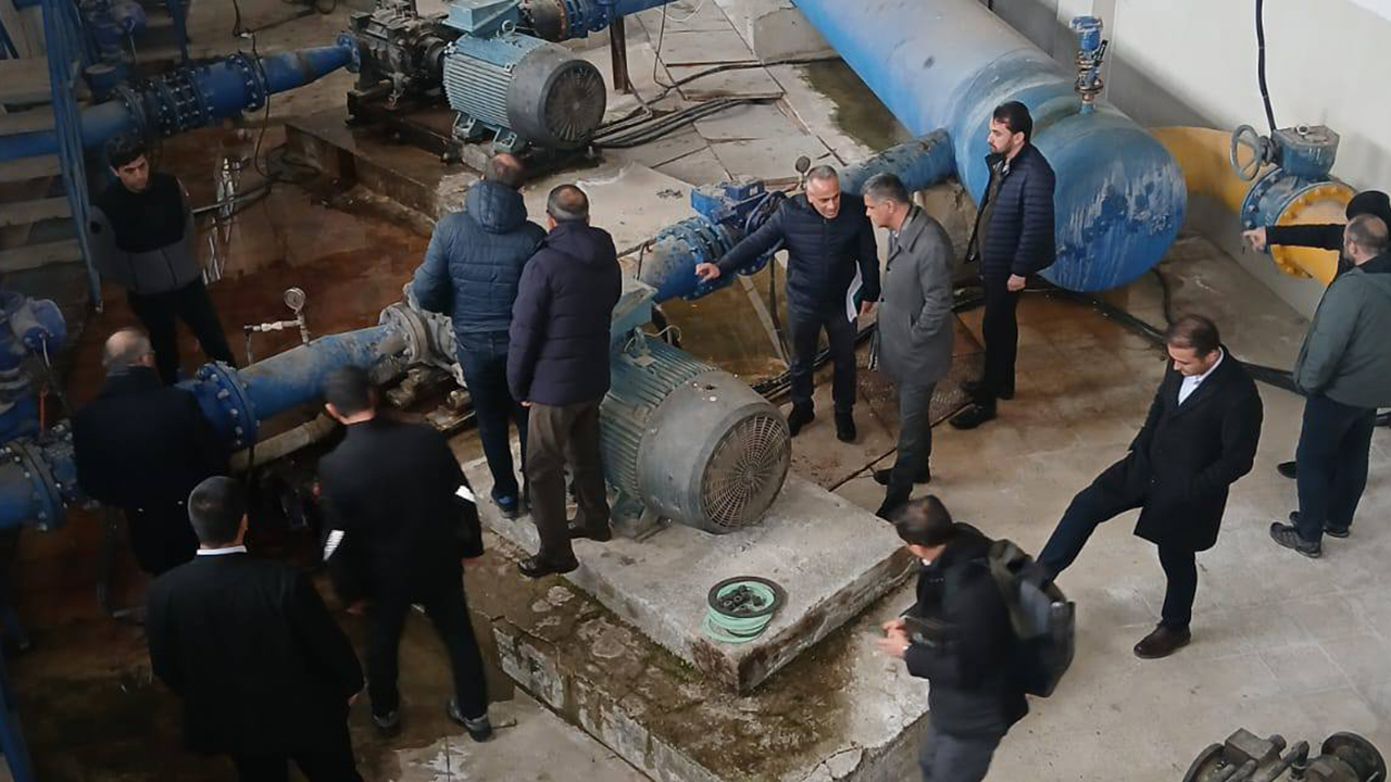 DSİ Heyeti Yozgat İçme Suyu Arıtma Tesisini İnceledi