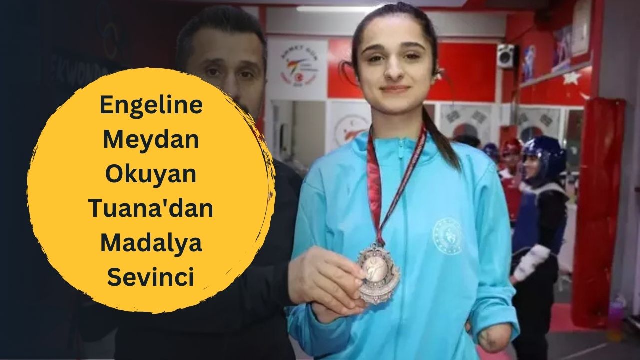 Engeline Meydan Okuyan Tuana'dan Madalya Sevinci