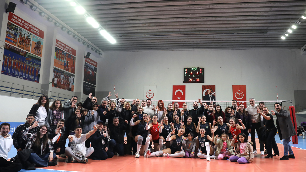 Etimesgut Belediyesi Voleybol A Takımı Galibiyet Serisini Sürdürüyor