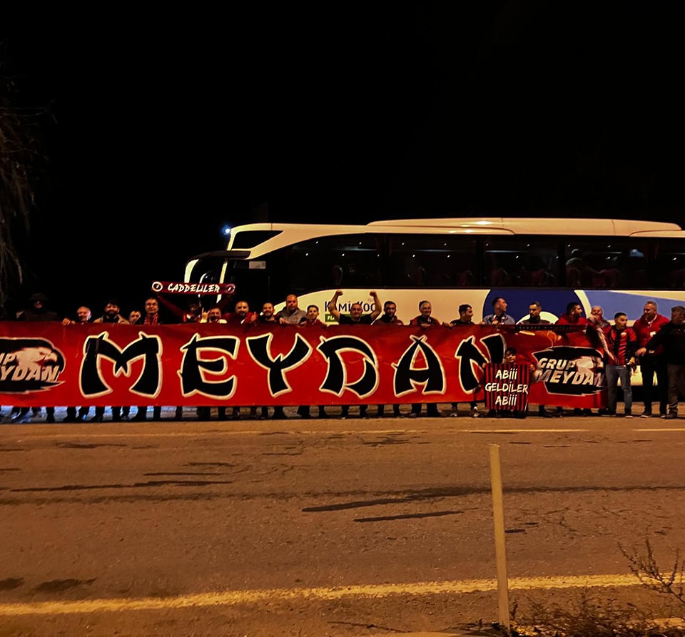 Yozgat’ın taraftar gurubu Grup Meydan Sevdamızdan Vazgeçmedik