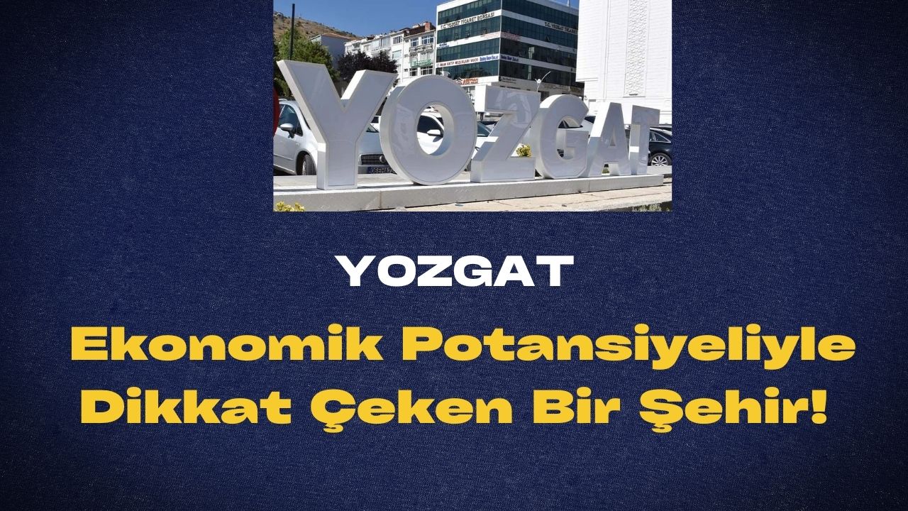 Yozgat: Ekonomik Potansiyeliyle Dikkat Çeken Bir Şehir!