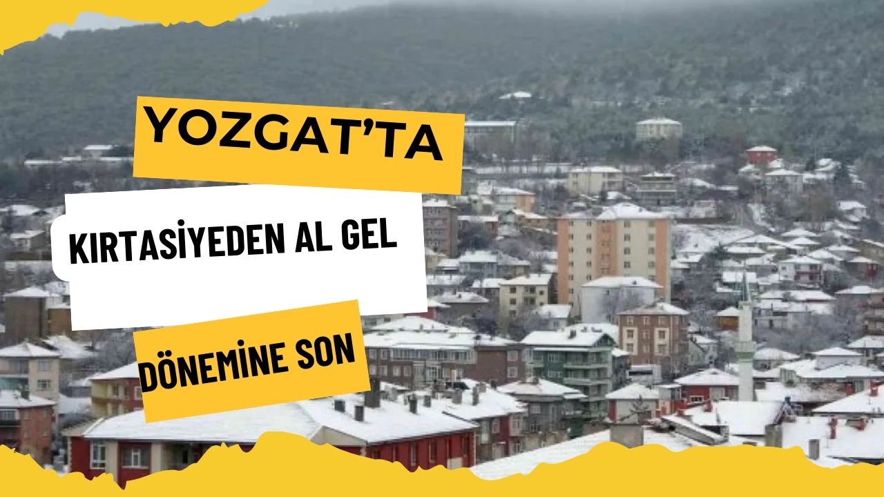 Yozgat'ta ''kırtasiyeden al gel" dönemine son! e-Devlet'e yeni işlem geliyor
