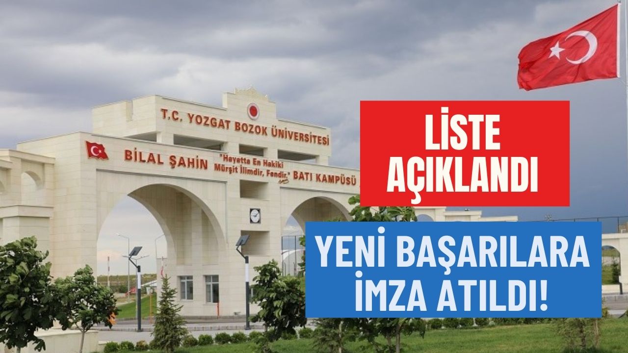 YOBÜ Dünya Üniversite Sıralamasında!