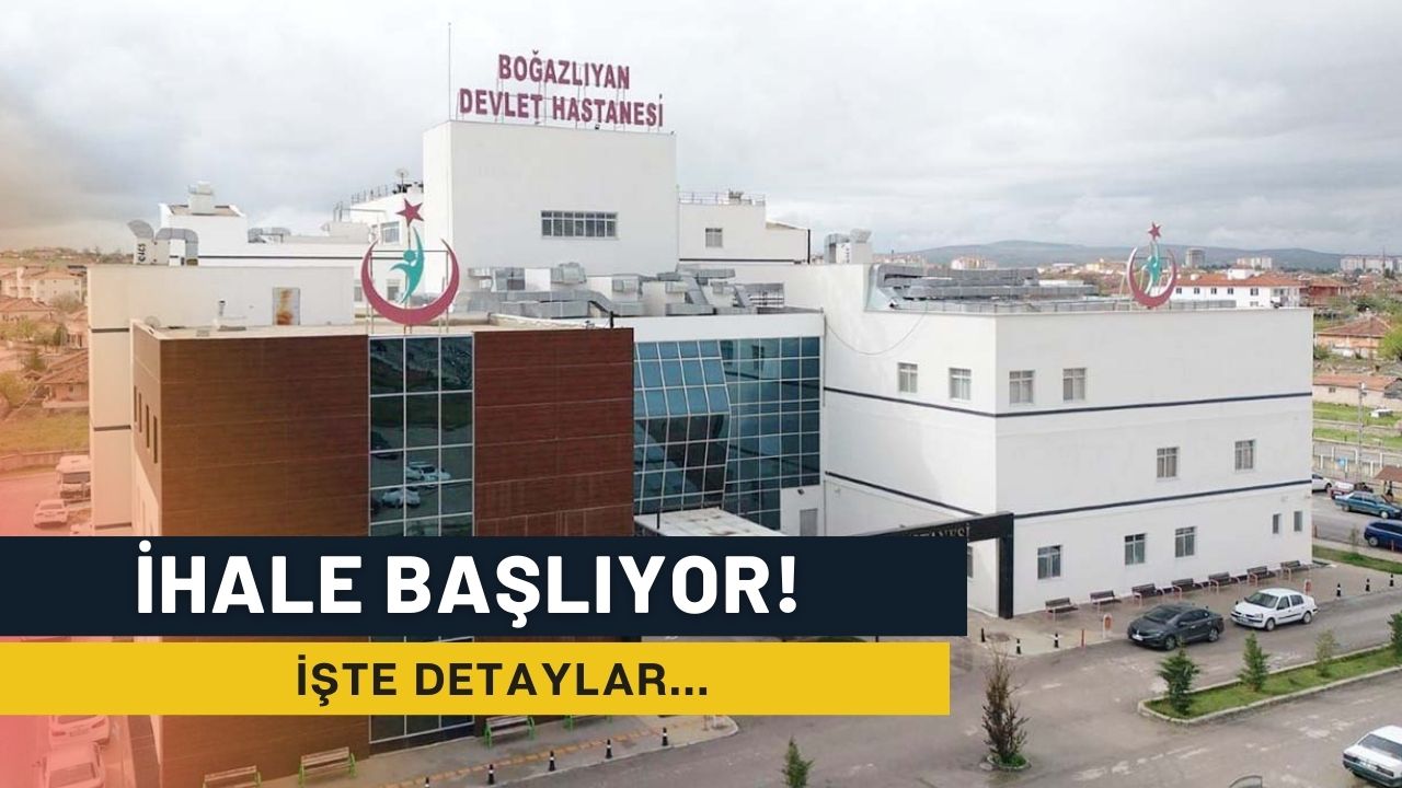 Boğazlıyan Devlet Hastanesi Kantin Kiralama İhalesi İlanı Yayınladı!