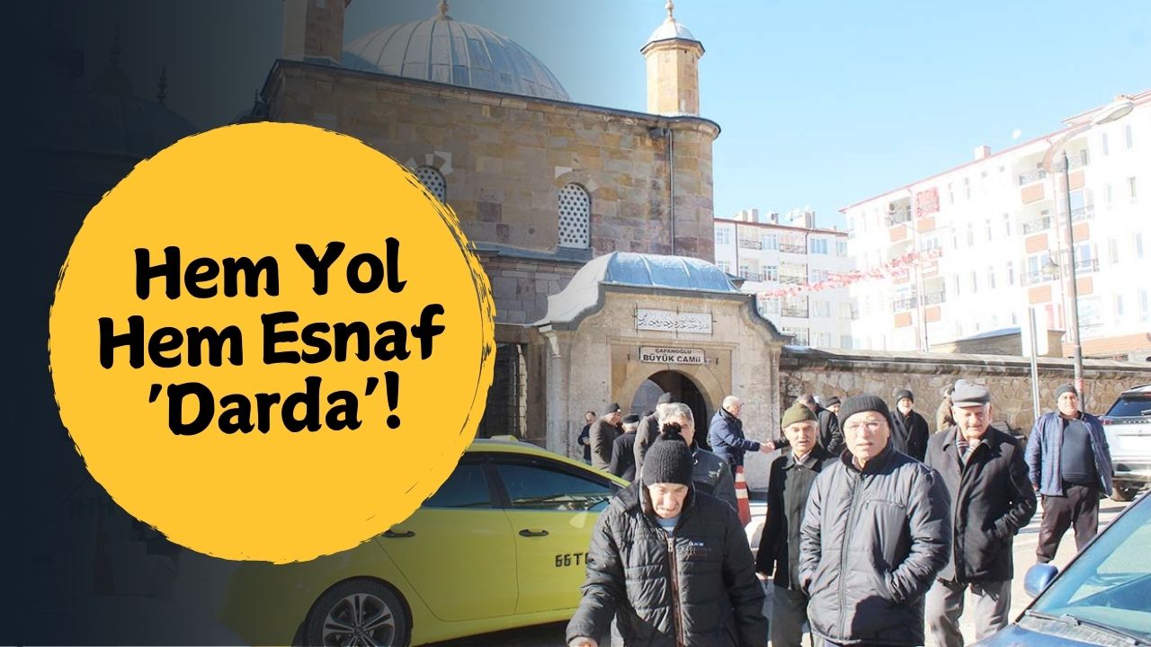 Yozgat’taki Yol Sıkıntısı Esnafları Mağdur Ediyor!