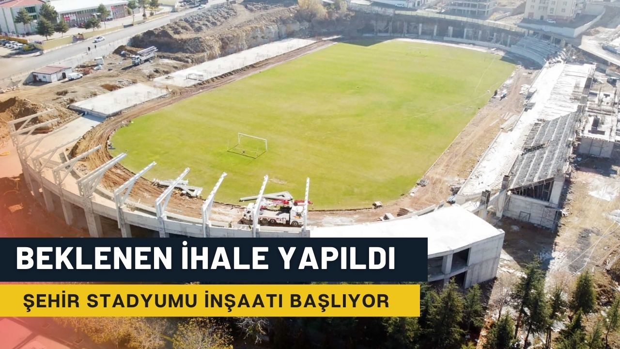 Yozgat Stadyumu İçin Nihayet Beklenen Adım Atıldı