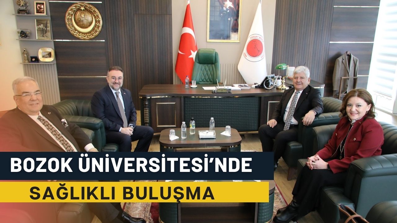 Yozgat Bozok Üniversitesi ile Sağlık Bilimleri Üniversitesi Arasında İş Birliği Görüşmesi