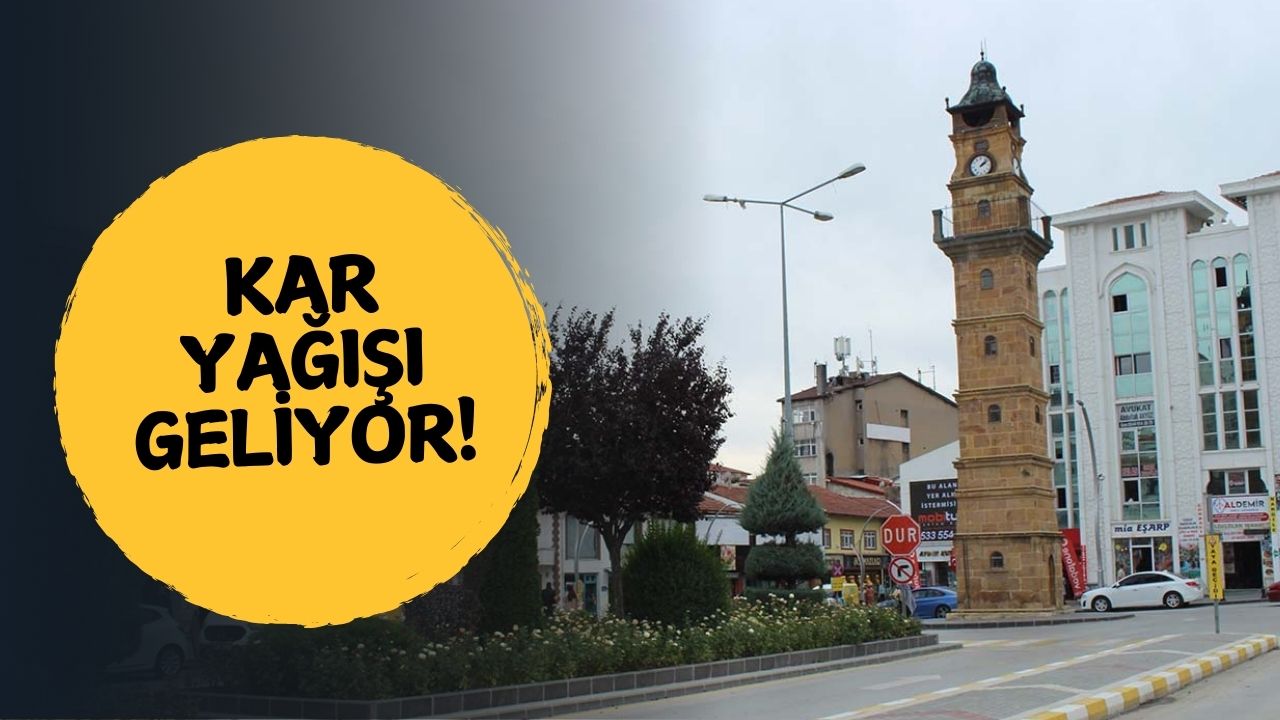 Yozgat’ta Sis, Don ve Kar Yağışı Uyarısı!