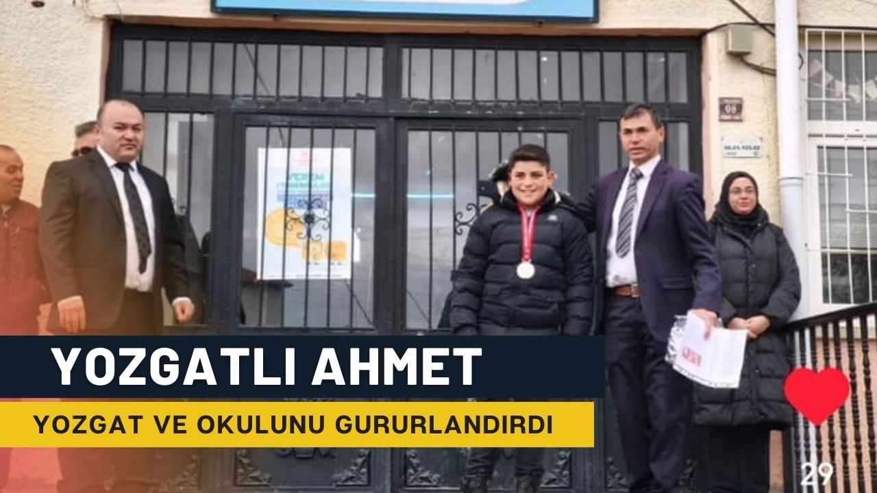 Yozgatlı Ahmet Sapit Güreşte Türkiye İkincisi Oldu
