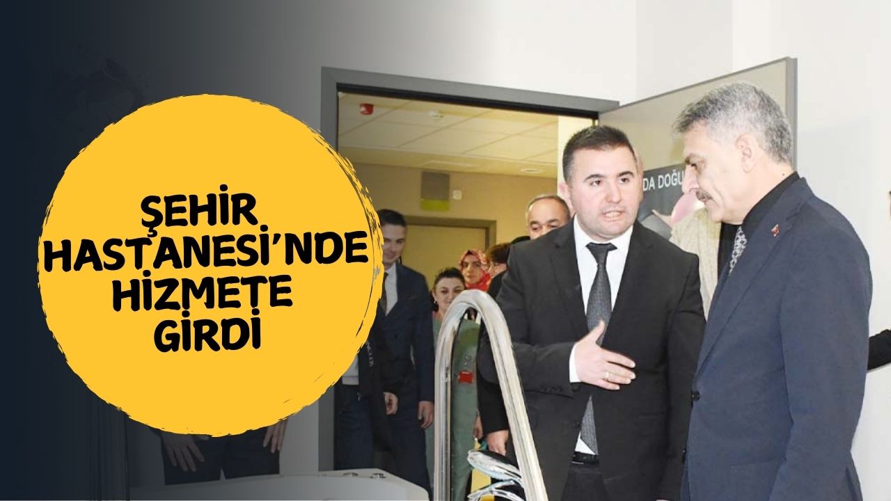 Yozgat Şehir Hastanesi'nde Suda Doğum Dönemi Başladı!