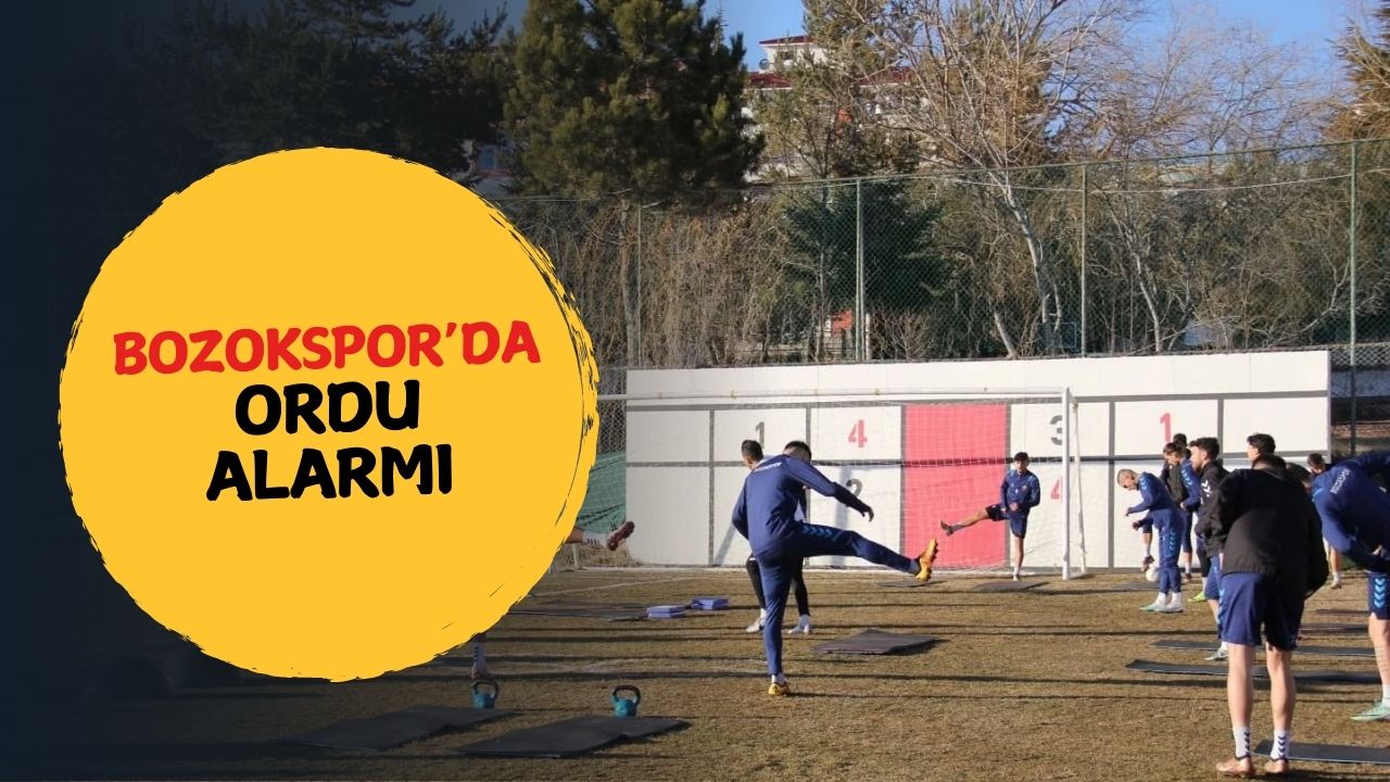 Yozgat Bozokspor'da Hedef Galibiyet