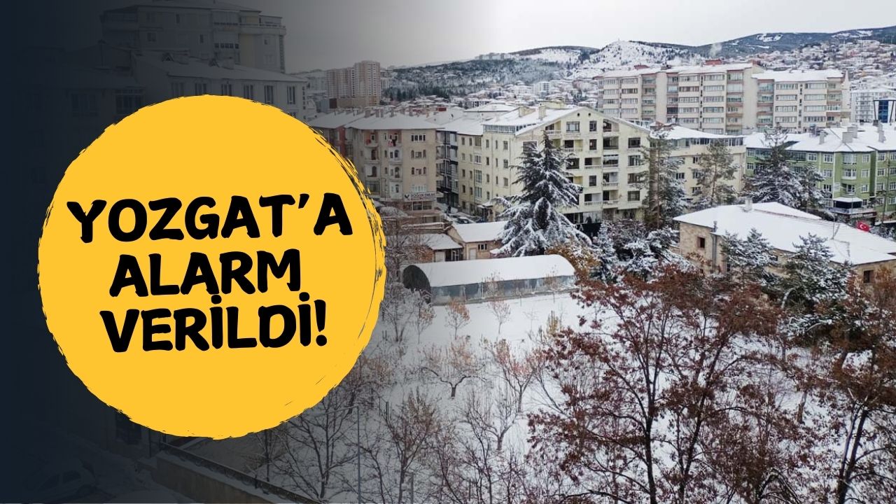 Yozgat’ta Soğuk Hava Dalgası Başlıyor!