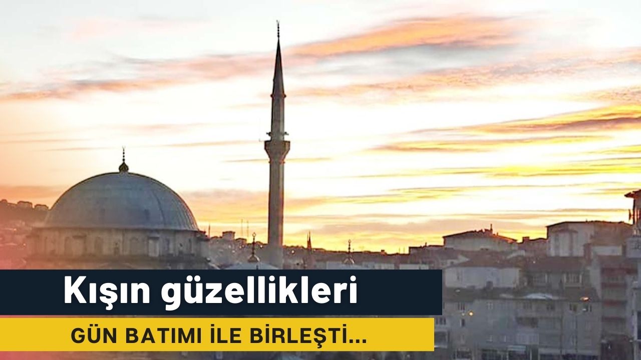 Yozgat’ın Kar Altındaki Büyüleyici Manzaraları Gün Batımıyla Zenginleşti!
