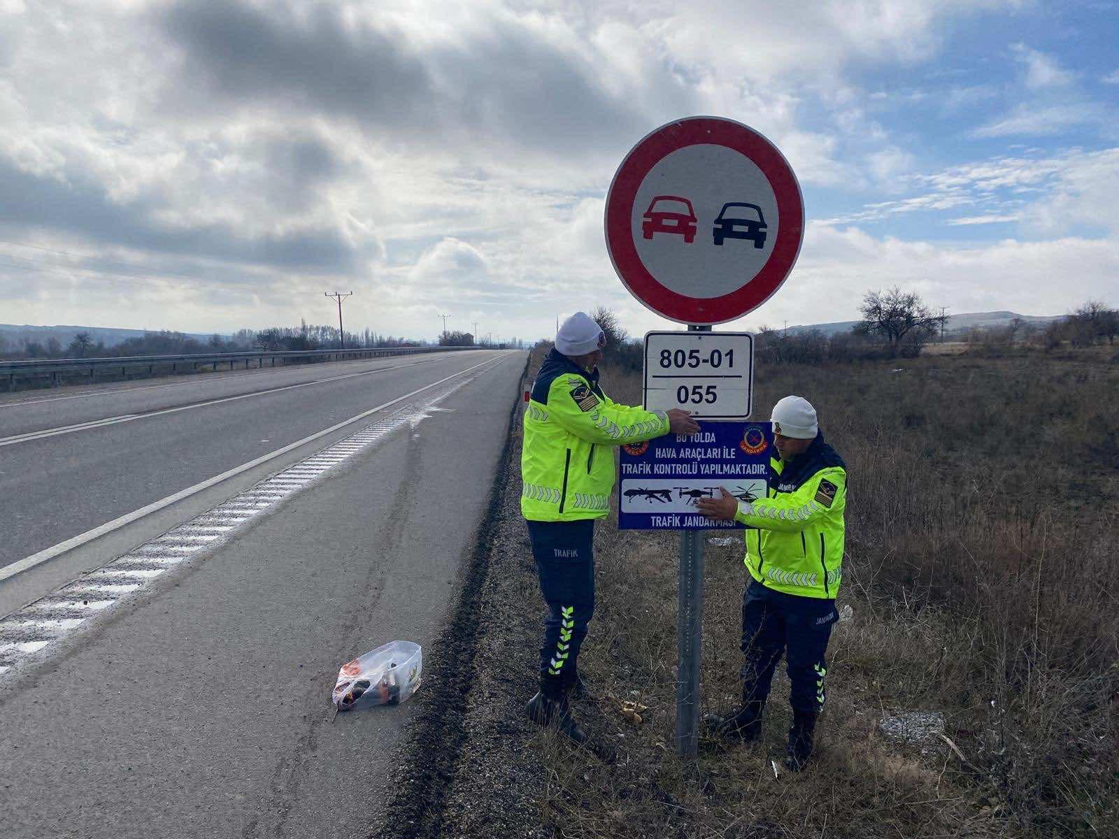 Yozgat Jandarması Havadan denetliyor