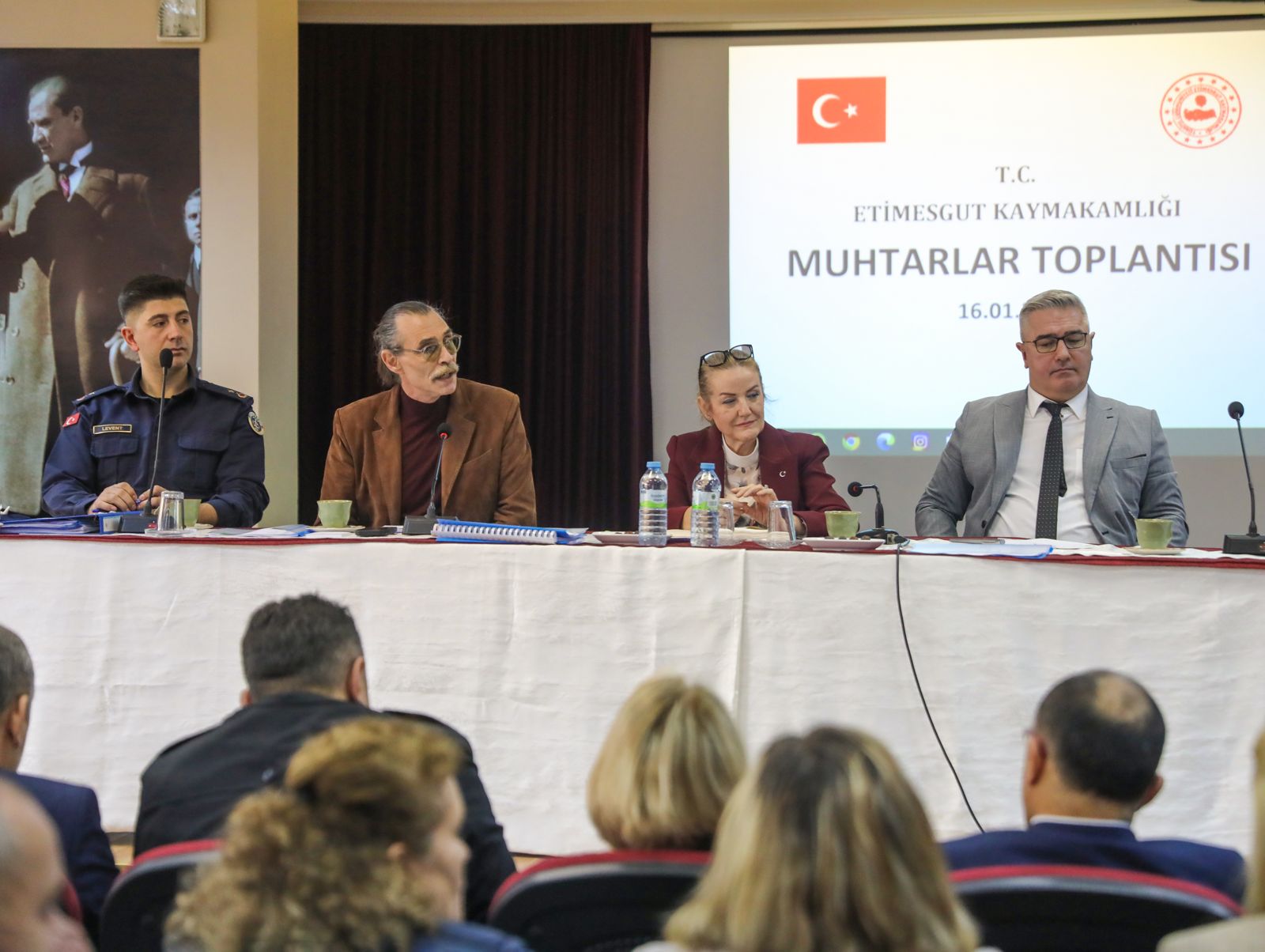 Etimesgut'ta Kaymakam Gevrek’ten Muhtarlar ve Halk Buluşması
