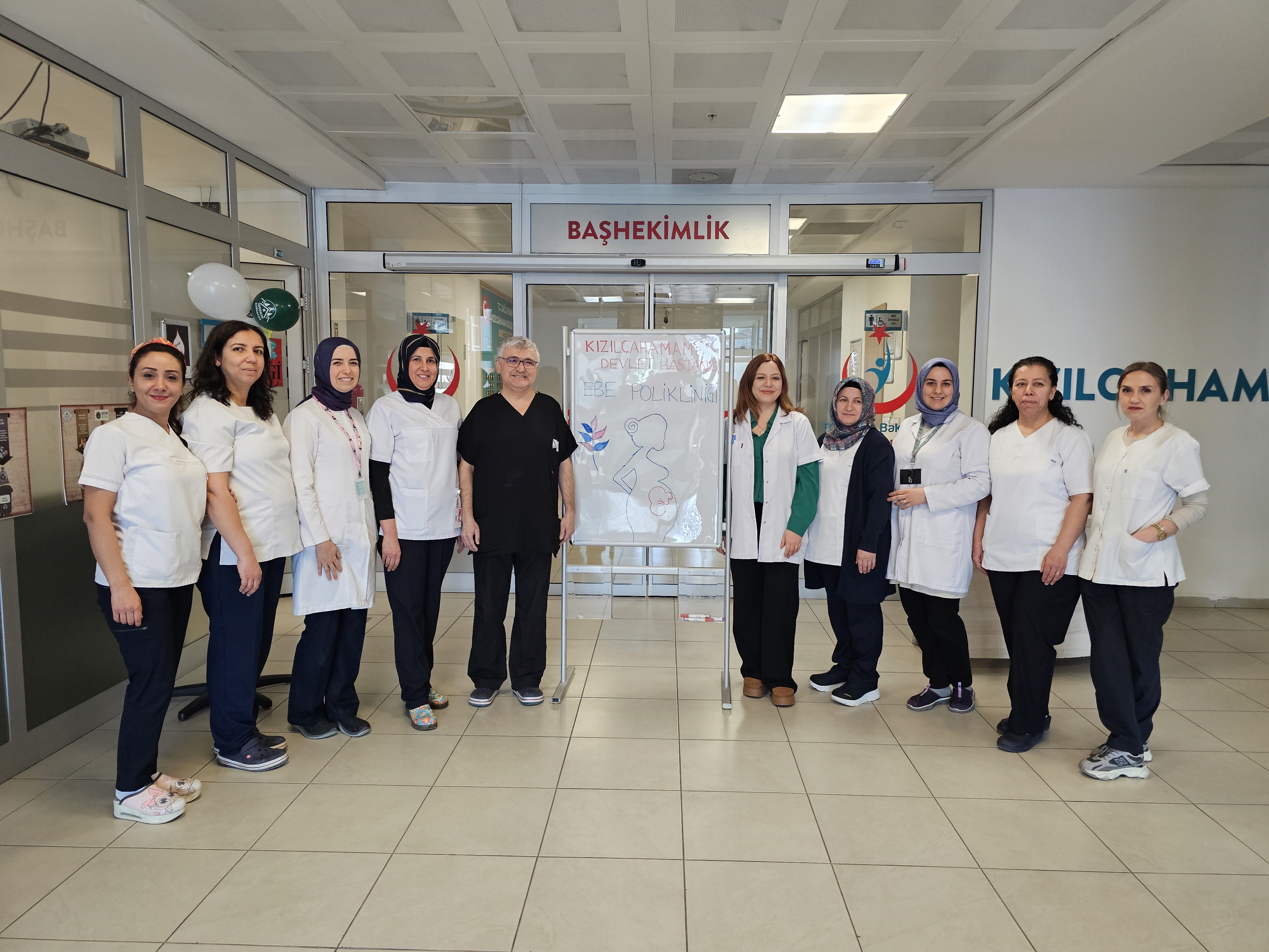 Kızılcahamam Devlet Hastanesi'nde Ebe Polikliniği Hizmete Girdi