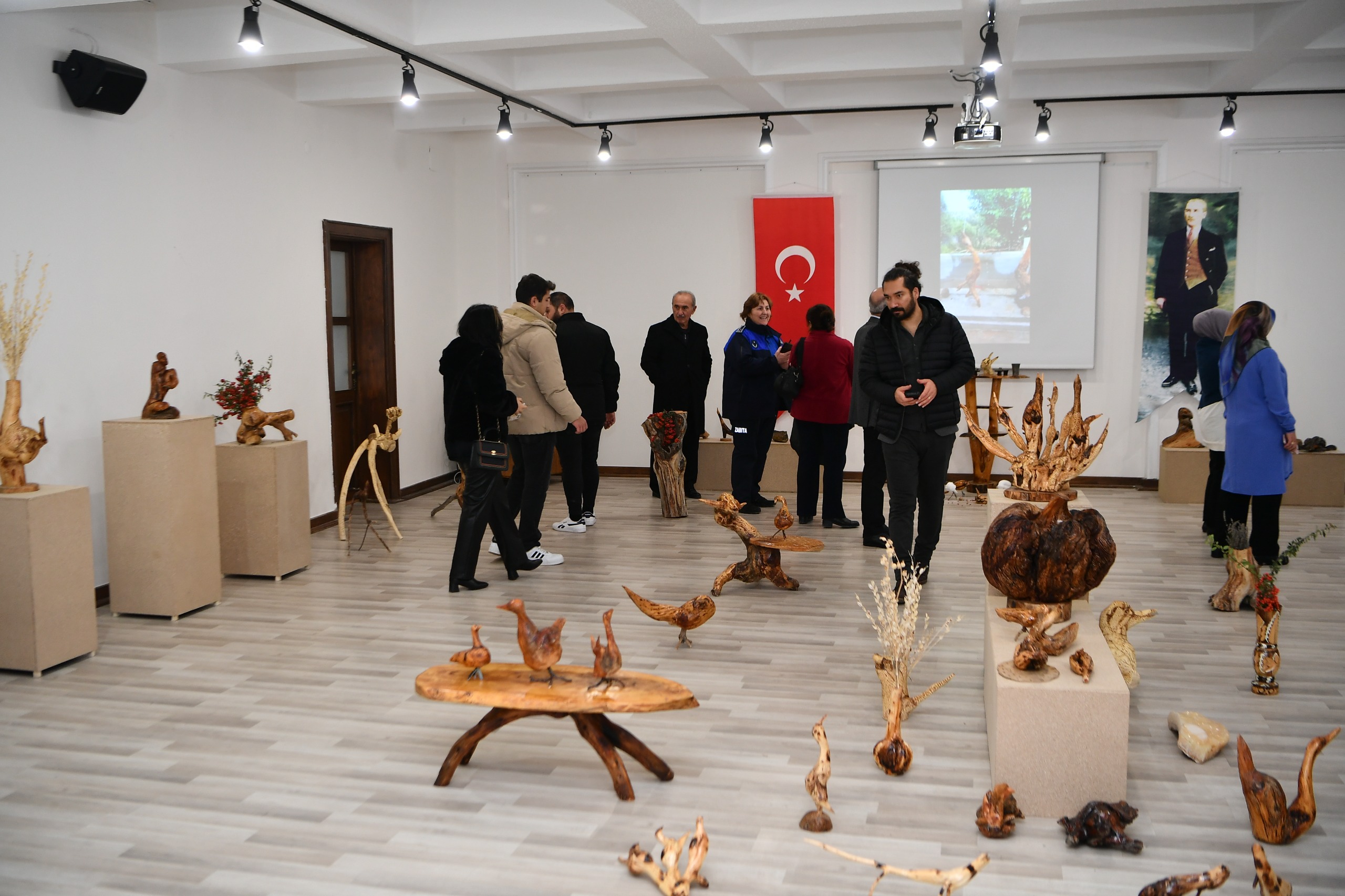 Kurumuş Ağaçlar Sanatla Hayat Buluyor