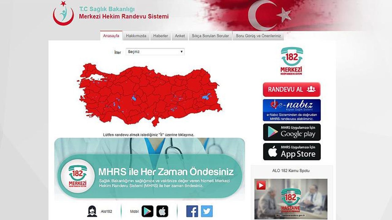 MHRS çöktü mü sorun nedir, Randevu sisteminde teknik sorun yaşandı! MHRS neden girilmiyor?