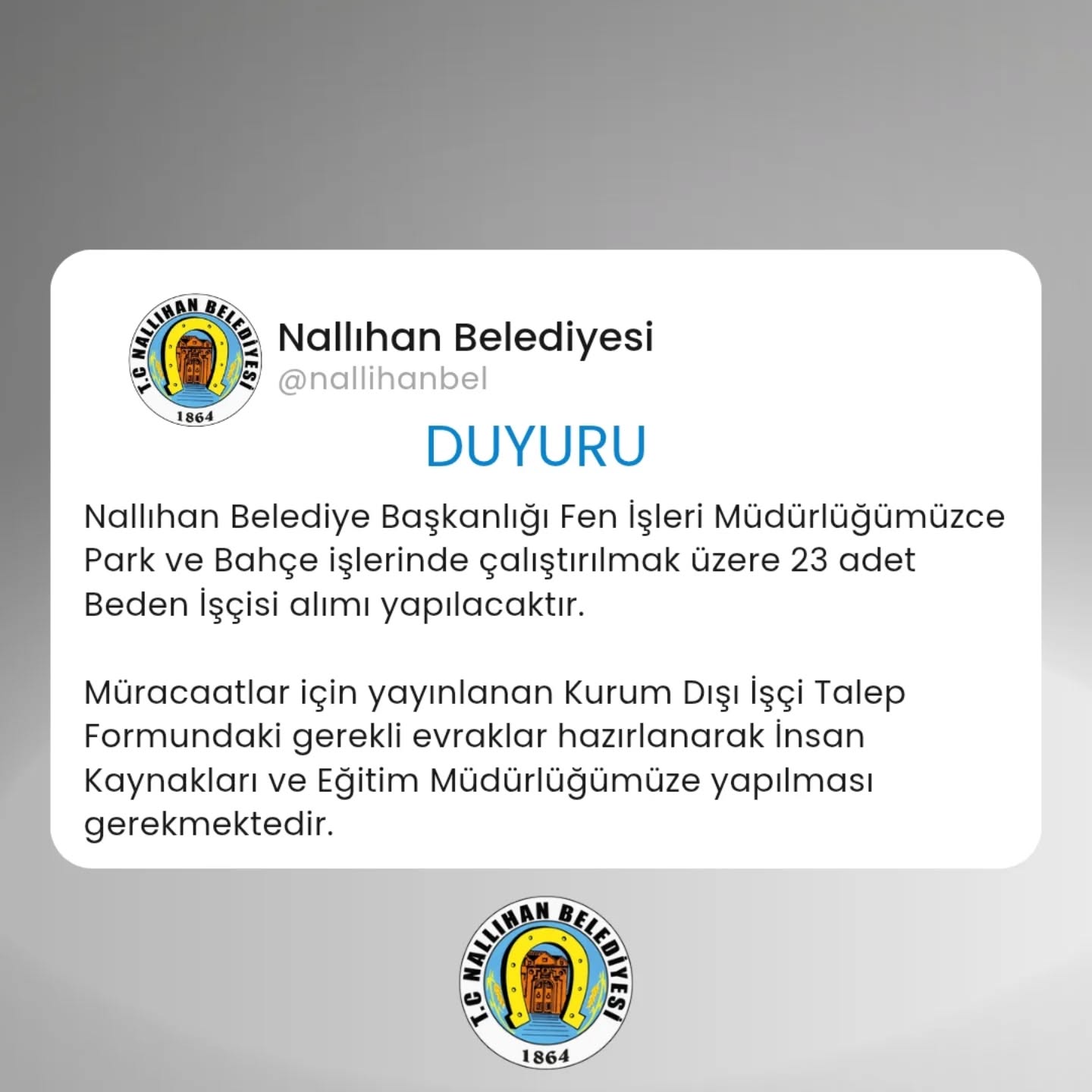 Nallıhan’da Temizlik Seferberliği