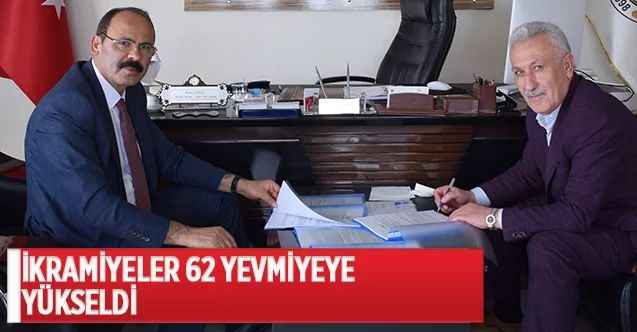 İkramiyeler 62 yevmiyeye yükseldi