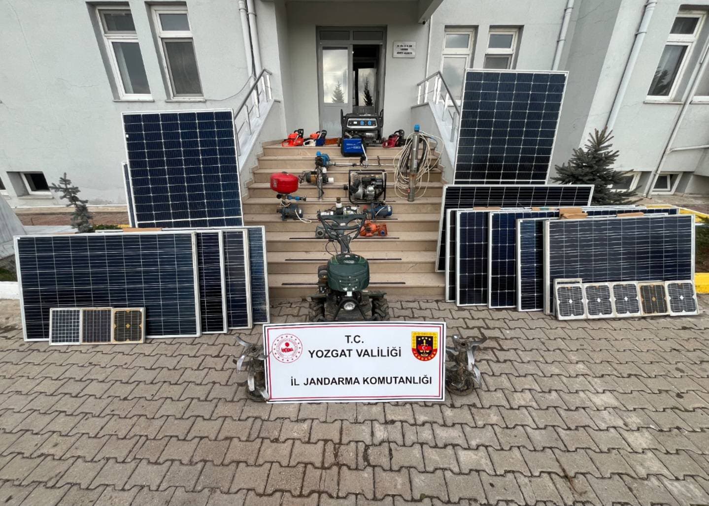 Yozgat'ta Hırsızlık malzemeleriyle yakalandı