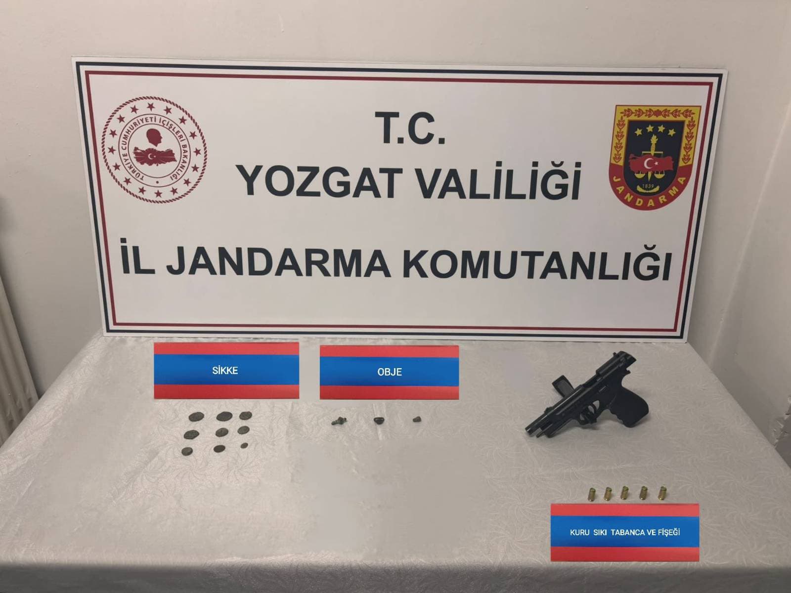 Yozgat’ta Tarihi Eser Kaçakçılığına Operasyon
