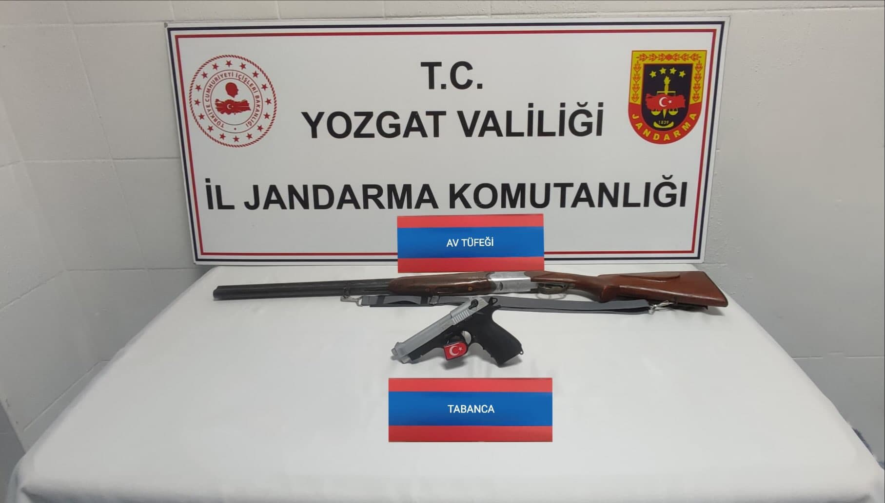 Yozgat Jandarması Yerköy’de Ruhsatsız Silah Ele Geçirdi