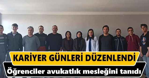 Kariyer günlerinde meslek seçimini öğrendiler