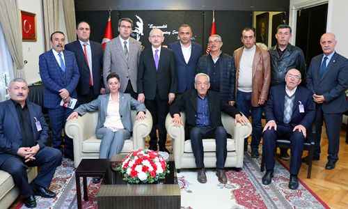 CHP Yerköy İlçe Teşkilatı Kılıçdaroğlu'nu Ziyaret Etti