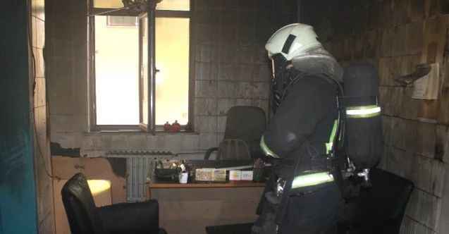 Menteşe’de lisede yangın paniği
