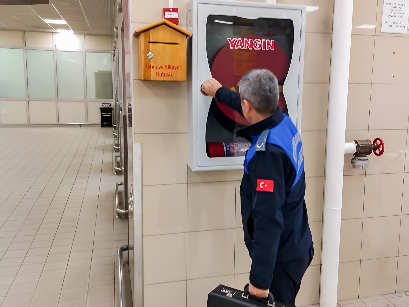 Etimesgut’ta Yangın Denetimi