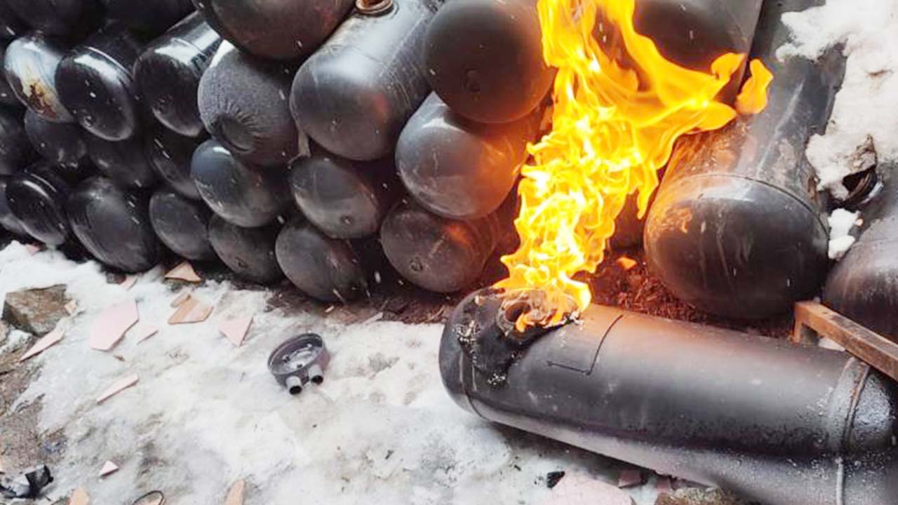 Yozgat'ta LPG Tankı Patladı: 4 Yaralı!