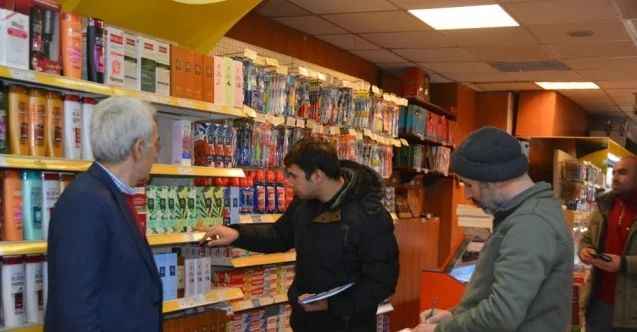 Marketlerde fiyat denetimi yapıldı