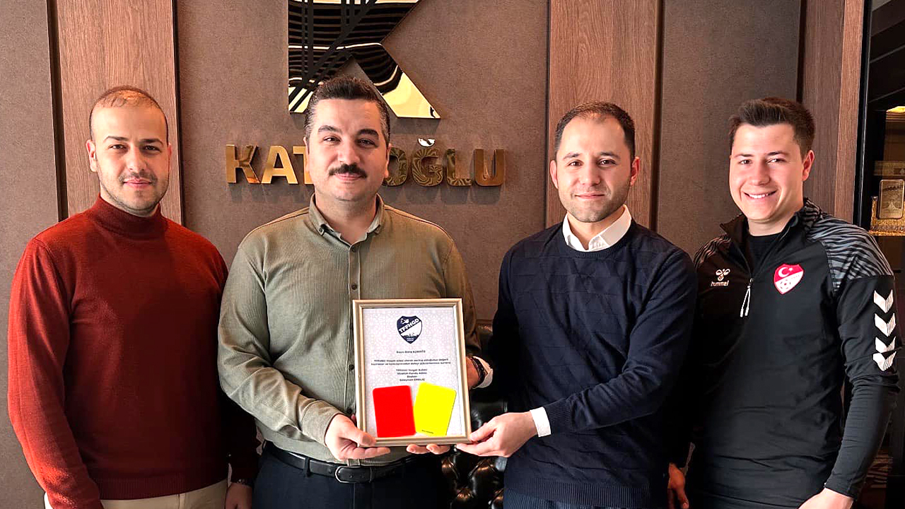 TFFHGD Yozgat Şubesi'nden Açıkgöz’e Teşekkür Plaketi