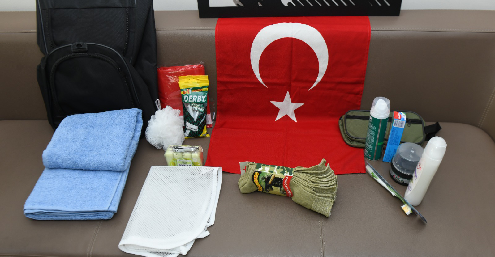 Kahramankazan'da Askerin Çantası Bizden Uygulaması