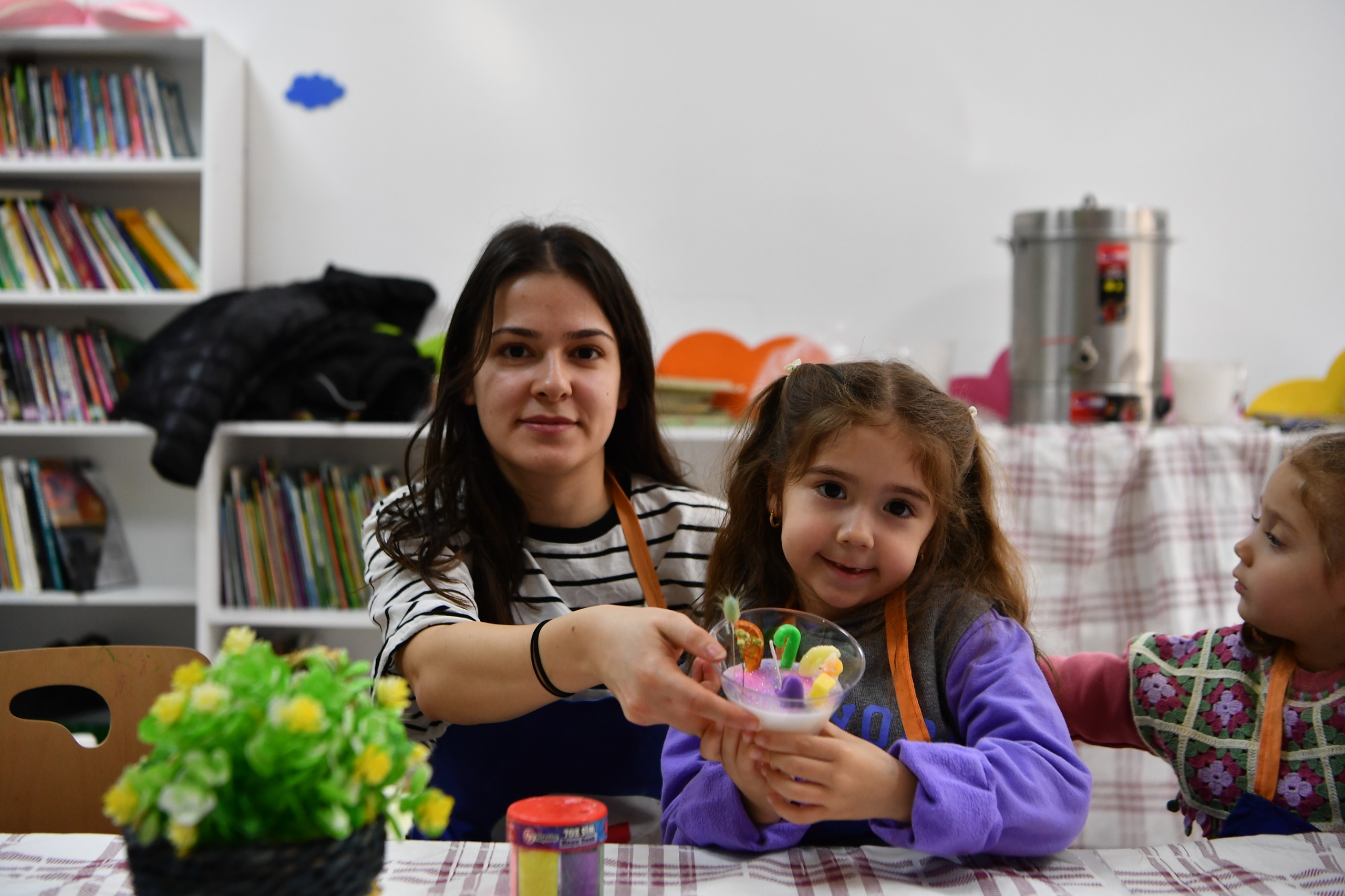 Mamaklı Minikler El Becerilerini Geliştiriyor