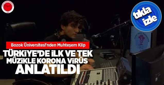Bozok Üniversitesi'nden Müzikli Korona Virüs Anlatıldı