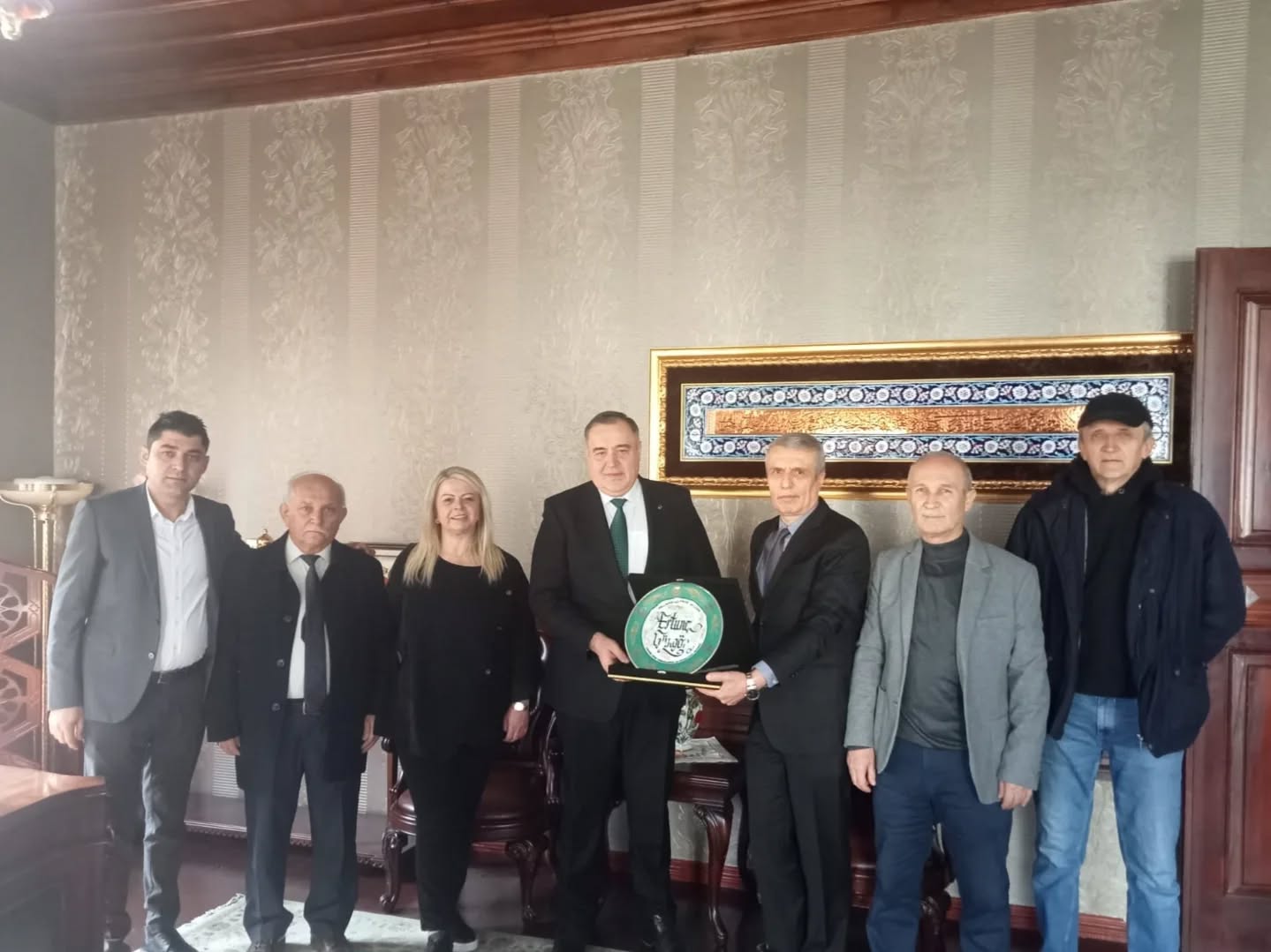 Nallıhan Belediyesi Uluhan Köyü Derneği'ni Ağırladı