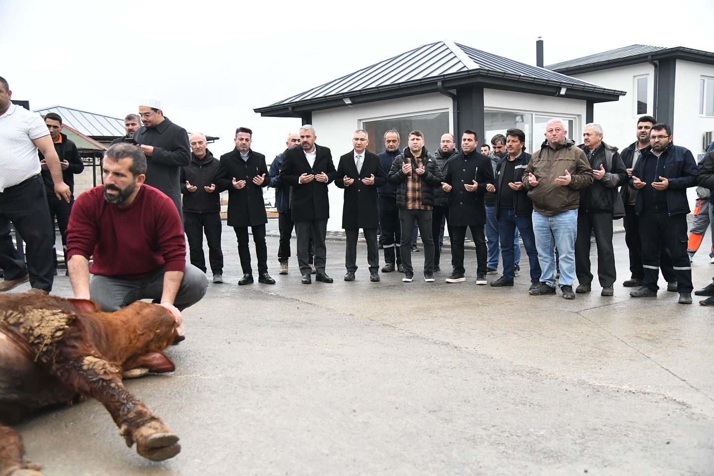Pursaklar’ın Yeni Şantiyesi Dualarla Açıldı