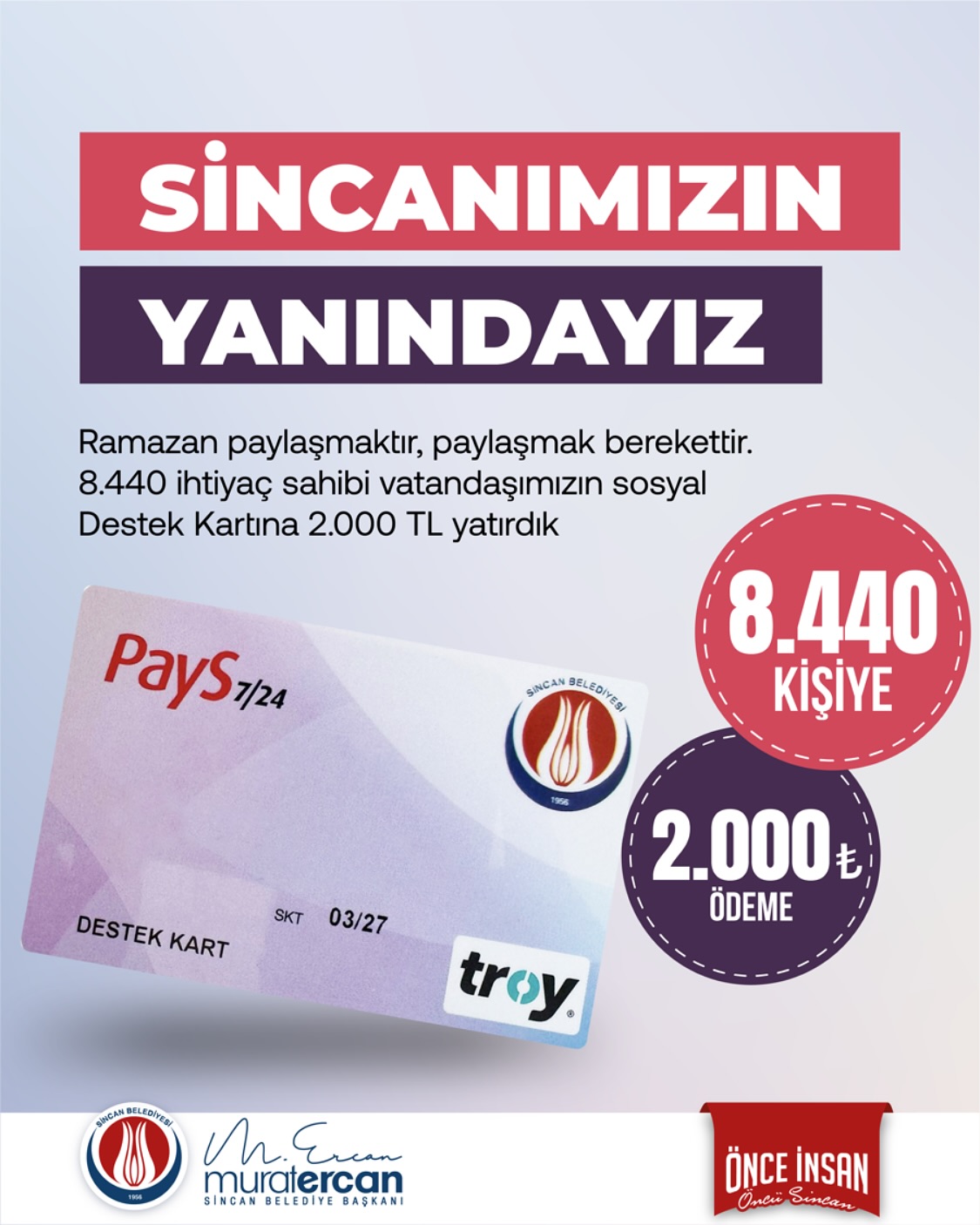 Sincan'da Ramazan Bereketi
