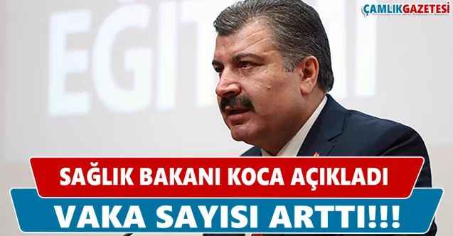 Türkiye'de Koronavirüslü Vaka Sayısı Arttı... Sağlık Bakanı Fahrettin Koca Son Durumu Açıkladı