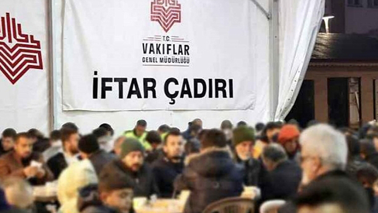 Vakıflar Genel Müdürlüğü İftar Sofraları Kuracak
