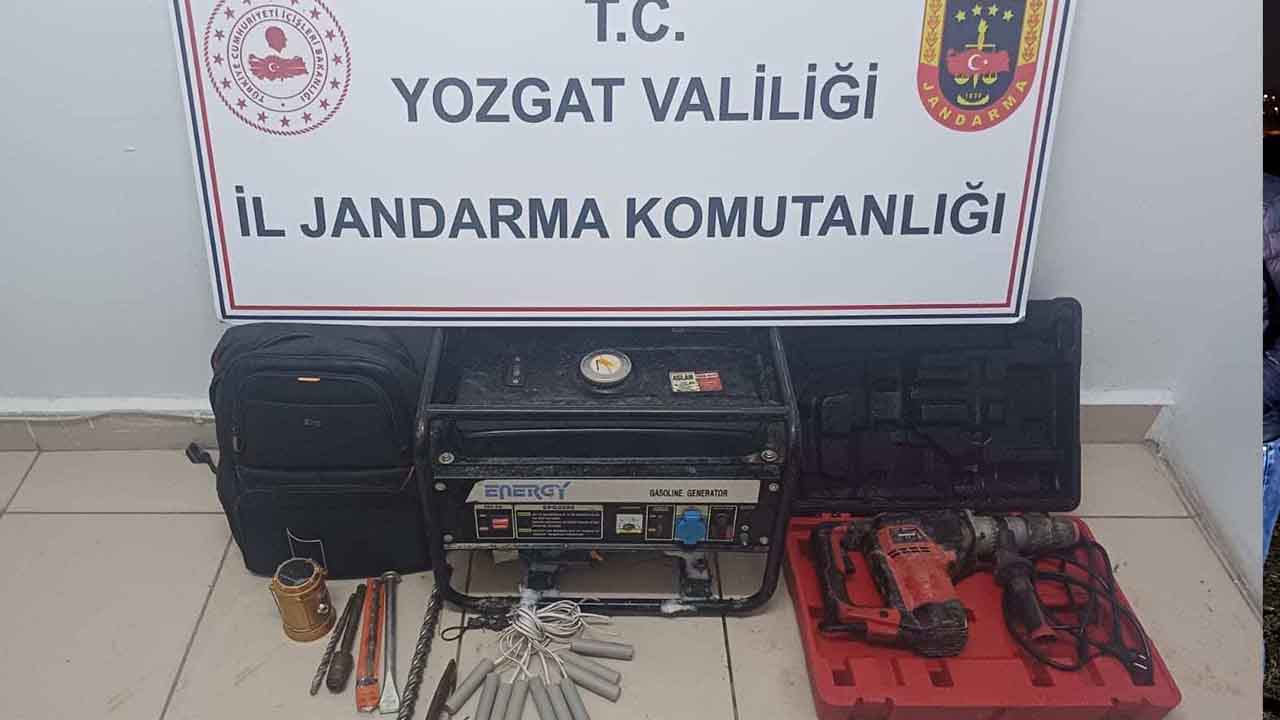 Yozgat'ta Kaçak Kazı Operasyonu
