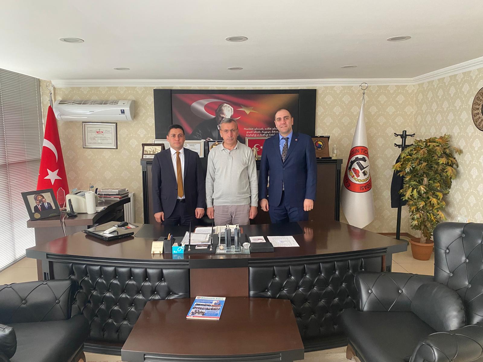 Sorgun Vergi Dairesi’nden Sorgun TSO’ya Ziyaret