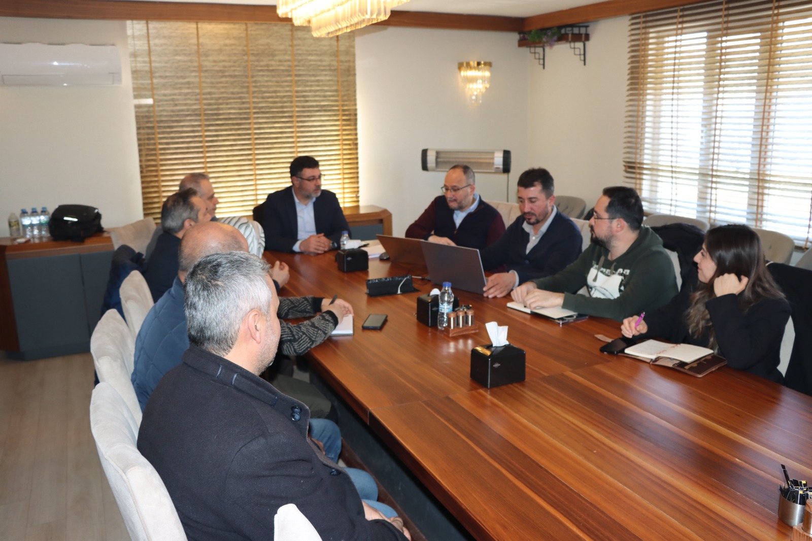Yerköy'de Altyapı Çalışmalarının Son Aşamasını Değerlendirildi