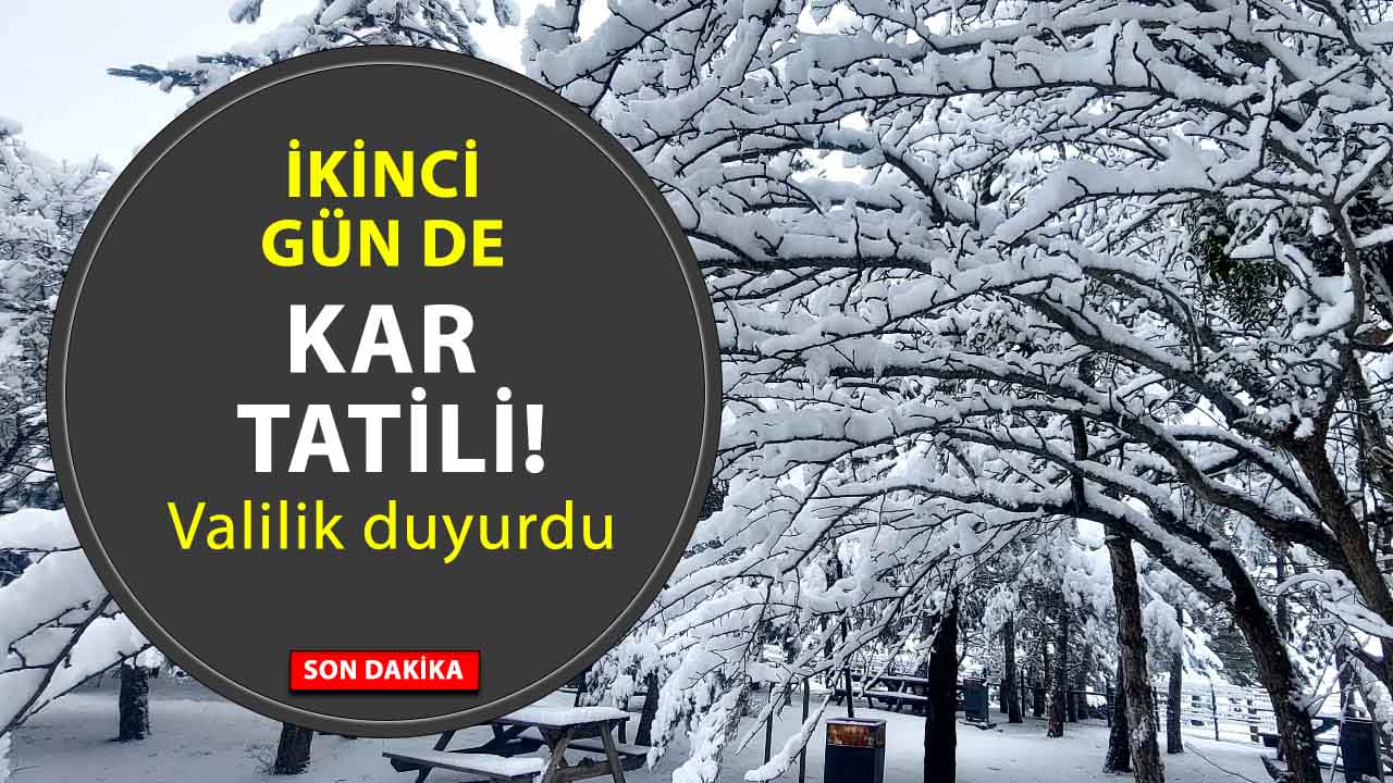 Yozgat’ta eğitime bir gün daha ara verildi